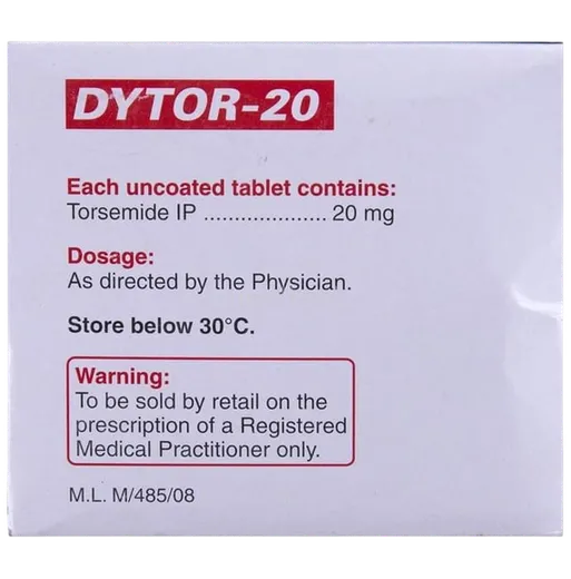 dytor 20mg tablet 15's